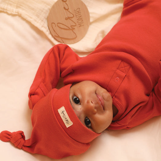 Berry Organic Beanie