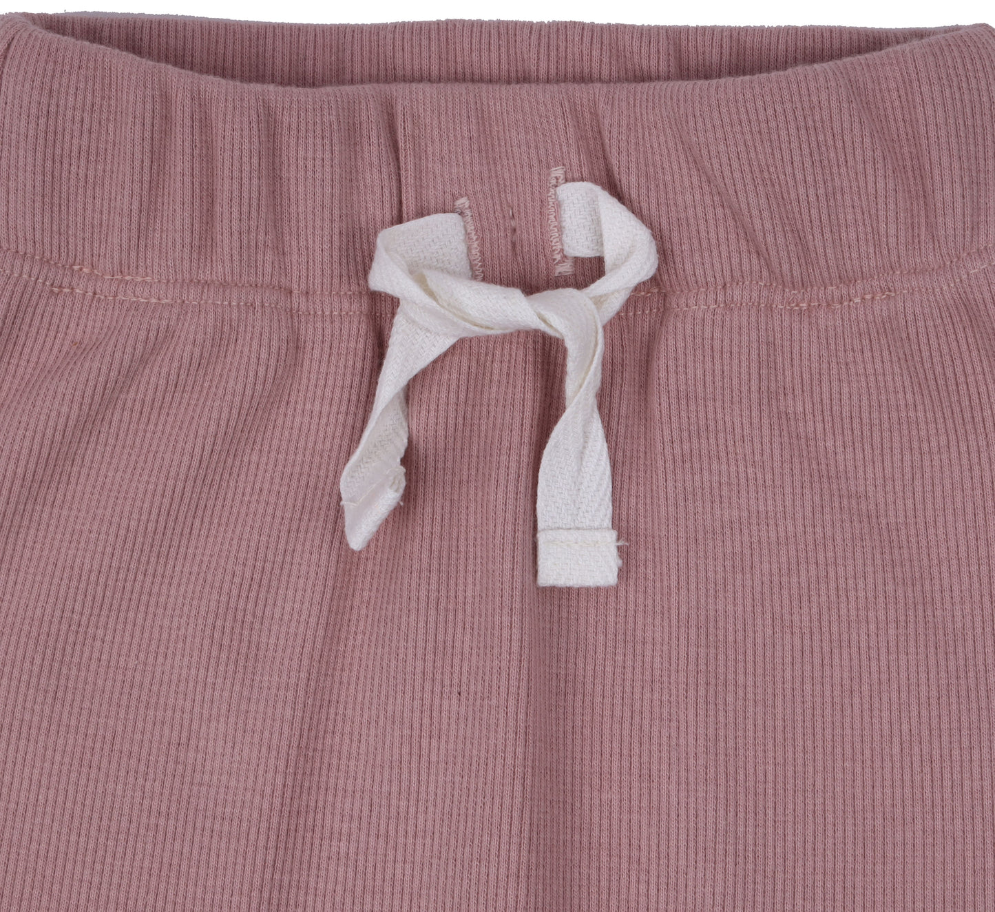 Blush Pink Organic Drawstring Pant for 0-12 months baby