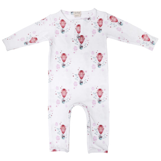 Bunny Expedition Organic Sleep Suit