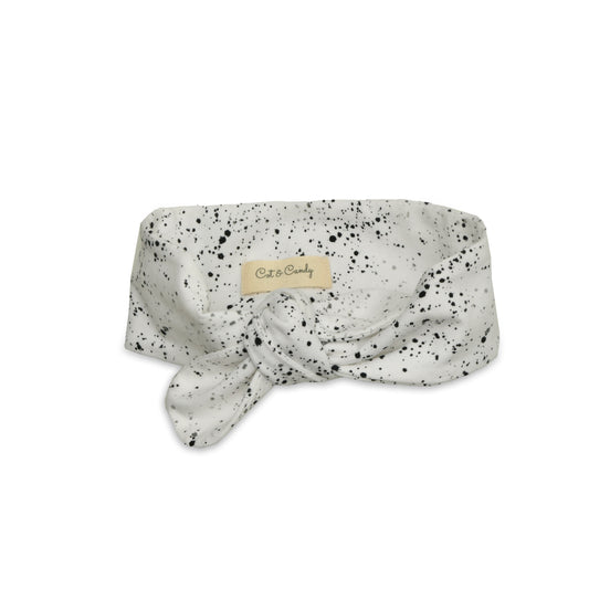 Dalmatian Print Organic headband