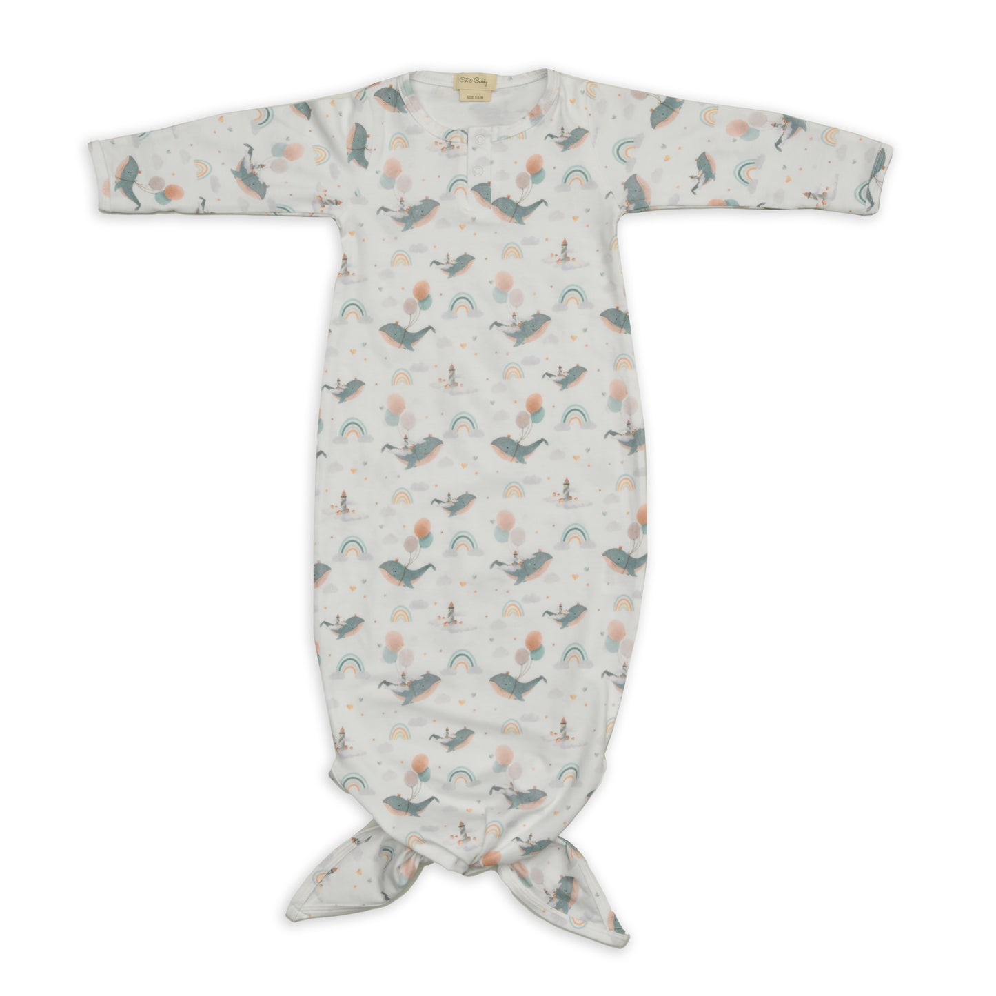 Whale of Time Collection Organic Gown