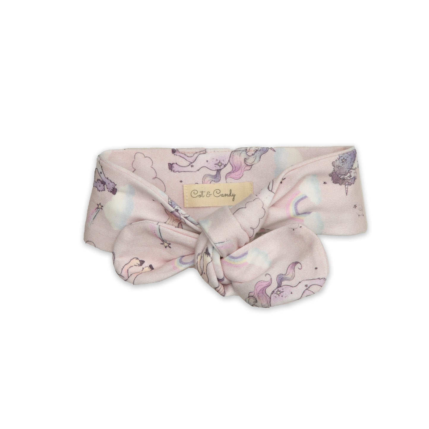 Unicorn Print Organic Headband