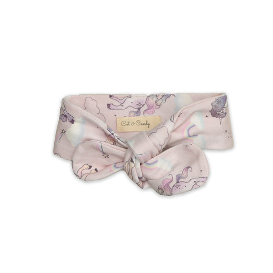 Unicorn Print Organic Headband