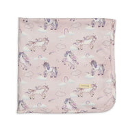 Load image into Gallery viewer, UNICORN PRINT SWADDLE WRAP

