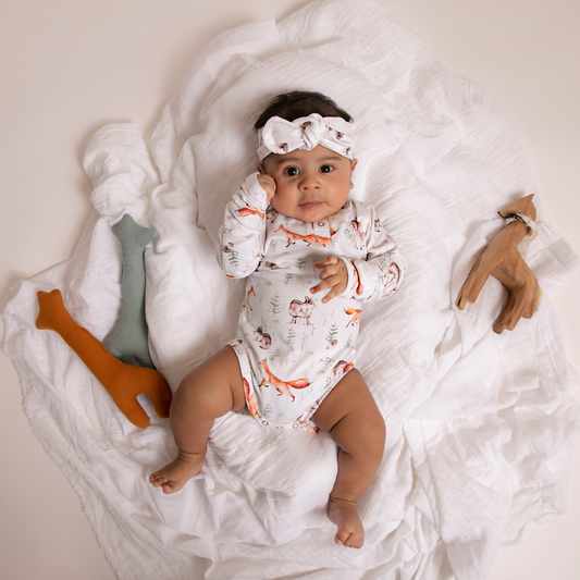 Fox Collection Organic Bodysuit