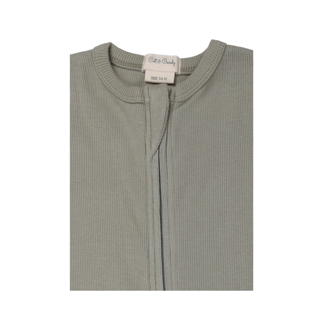 Sage Organic Zipsuit