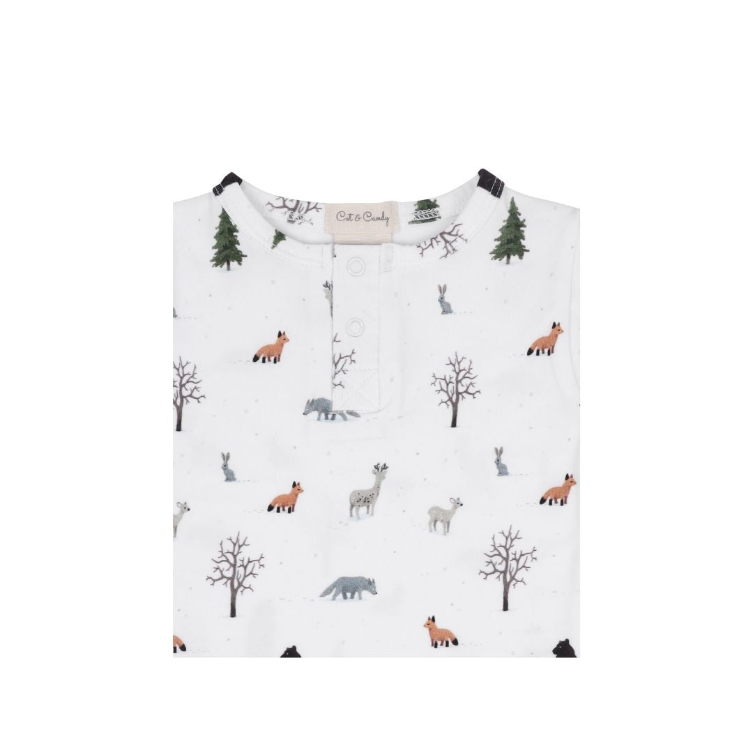 Wild forest Collection Organic  Bodysuit