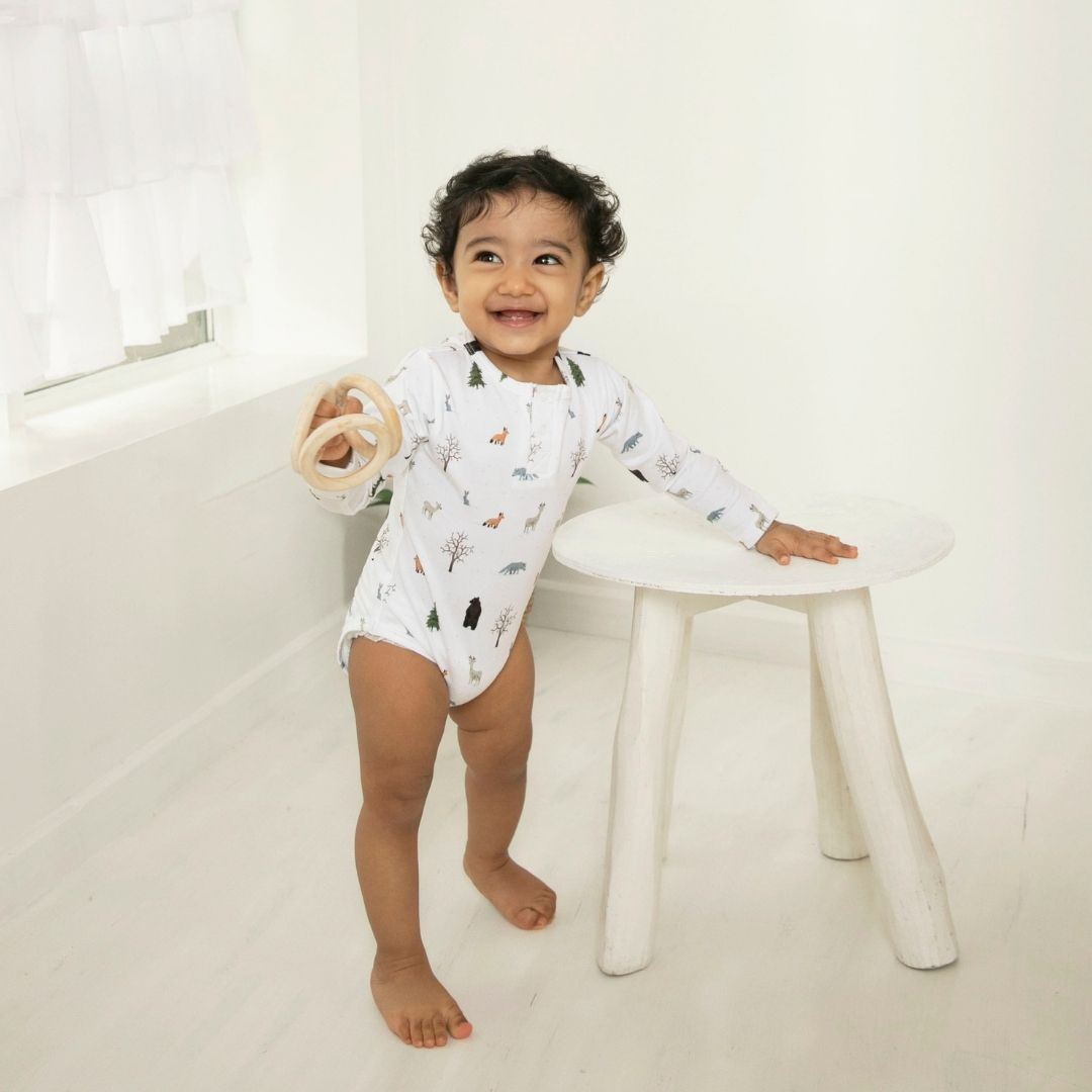 Wild forest Collection Organic  Bodysuit